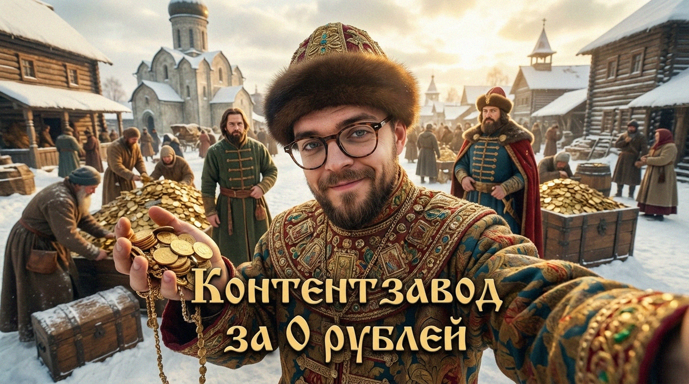 Схема создания ИИ-агентов для бесплатного запуска контент-завода