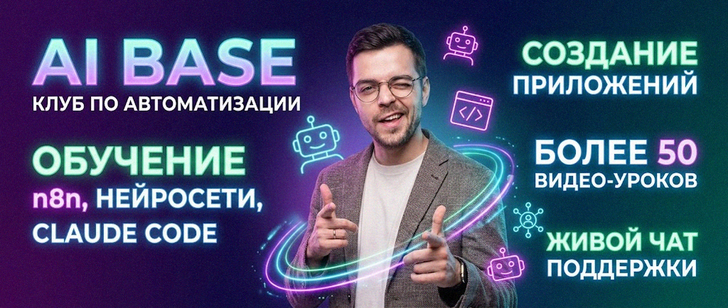 Баннер обучения автоматизации