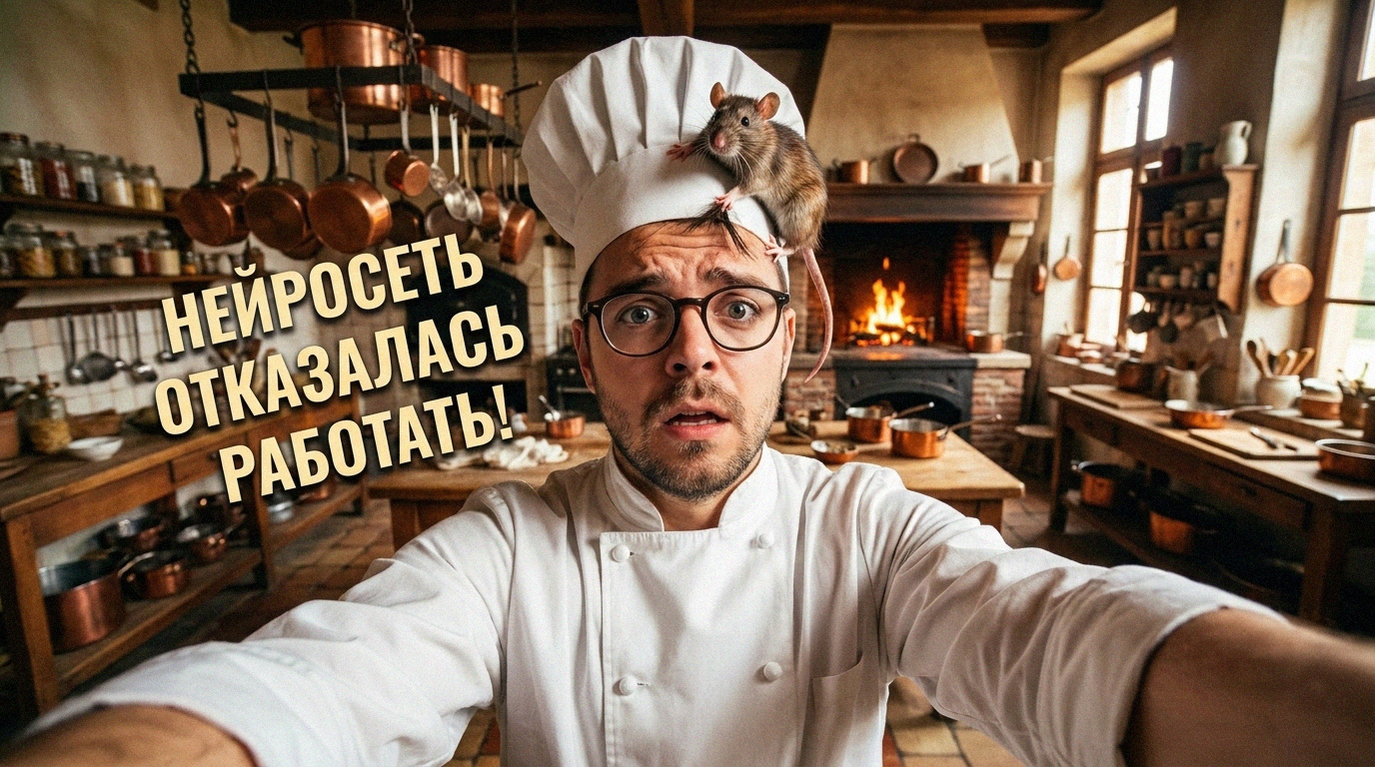 Иллюстрация или скриншот с текстом ошибки: I cannot fulfill this request